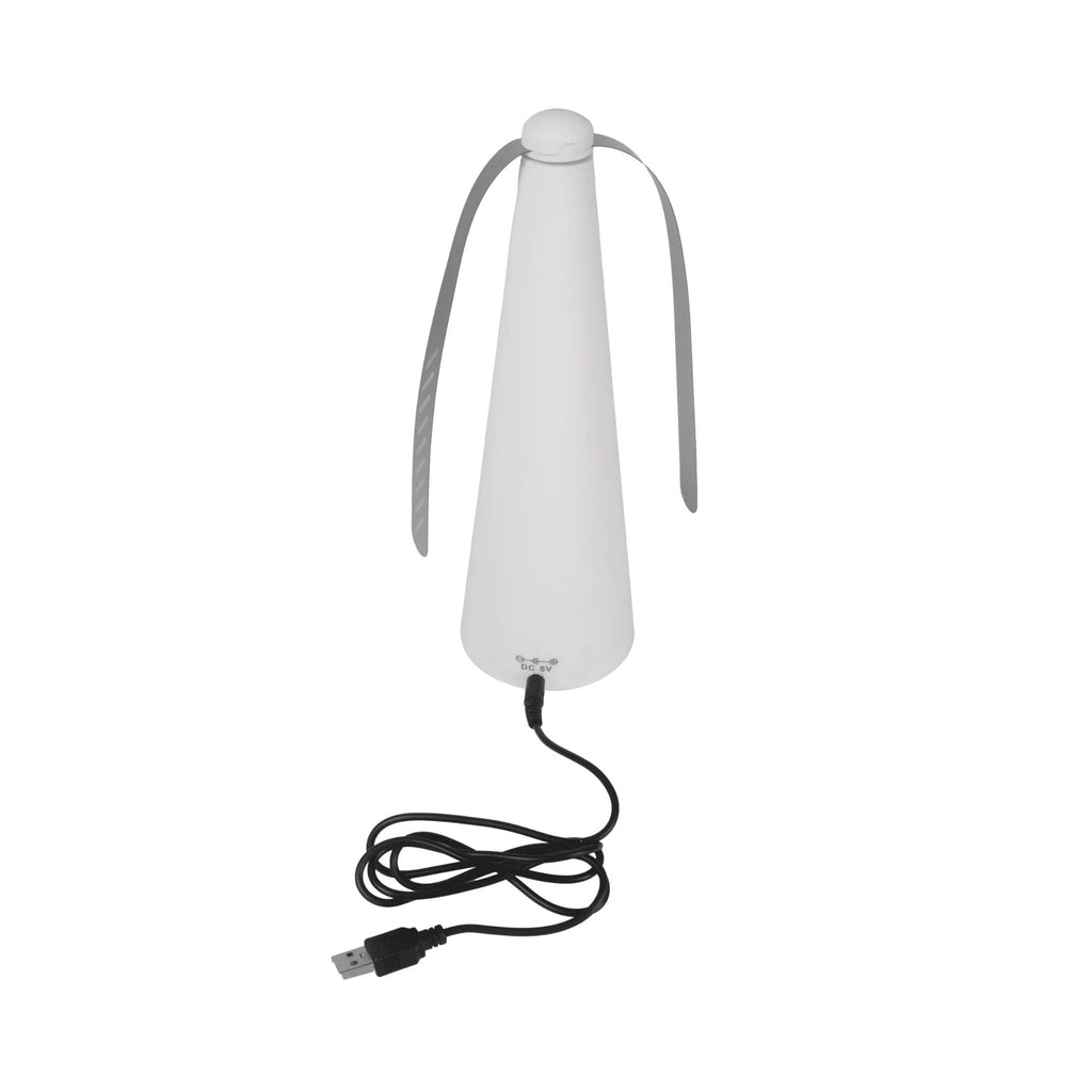 Fly Repeller Fan Rechargeable, Soft Blades, Last 10 Hours, Ceiling Hook - view 3