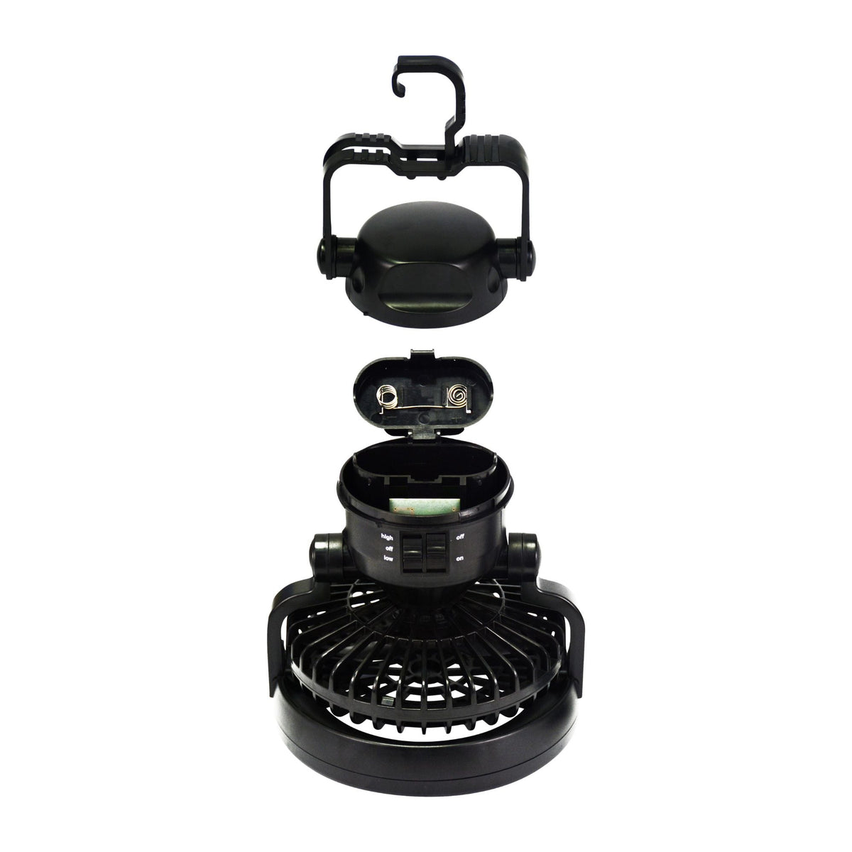 Wildtrak Portable 2 in 1 LED Light & Camping Fan, Battery Operated - view 6