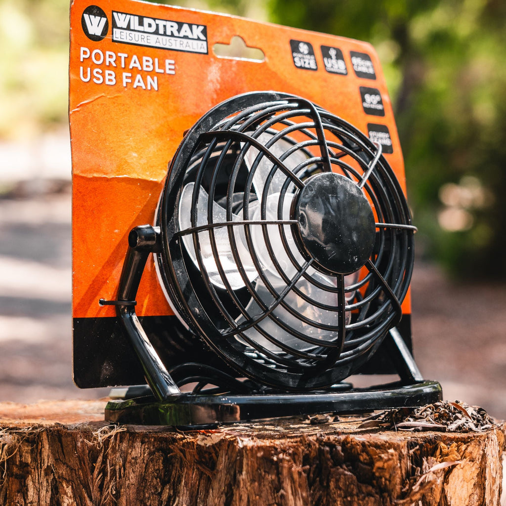 Wildtrak Portable USB Fan 15x17cm, 90° Rotation - view 2