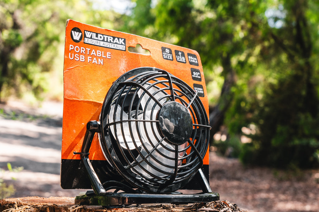 Wildtrak Portable USB Fan 15x17cm, 90° Rotation - view 8
