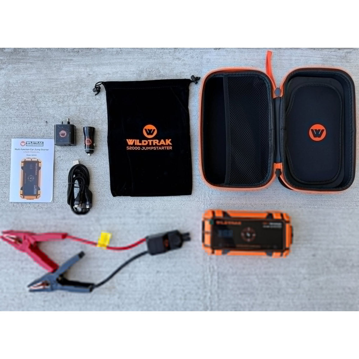 Wildtrak Heavy-Duty 2000A 16KMAH HP Lithium Jump Starter (Petrol & Diesel) - view 19