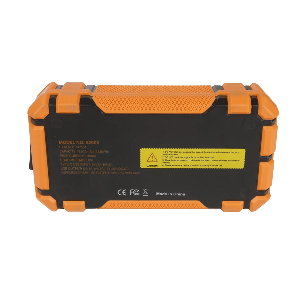 Wildtrak Heavy-Duty 2000A 16KMAH HP Lithium Jump Starter (Petrol & Diesel) - view 15