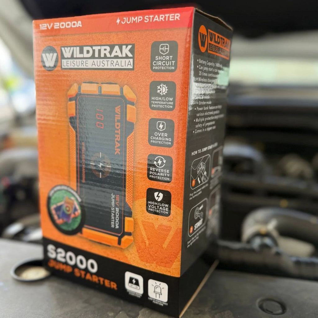 Wildtrak Heavy-Duty 2000A 16KMAH HP Lithium Jump Starter (Petrol & Diesel) - view 25