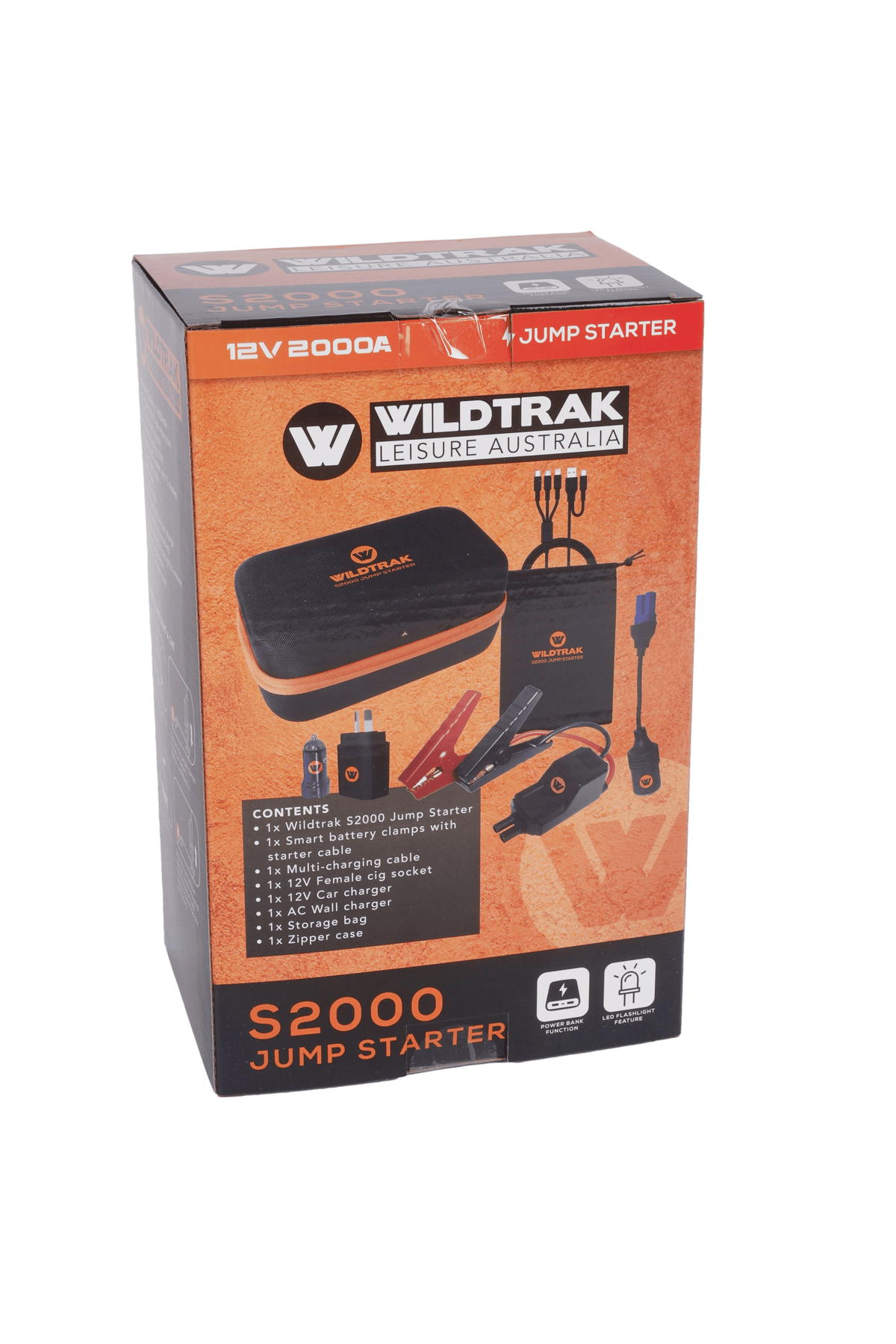 Wildtrak Heavy-Duty 2000A 16KMAH HP Lithium Jump Starter (Petrol & Diesel) - view 53