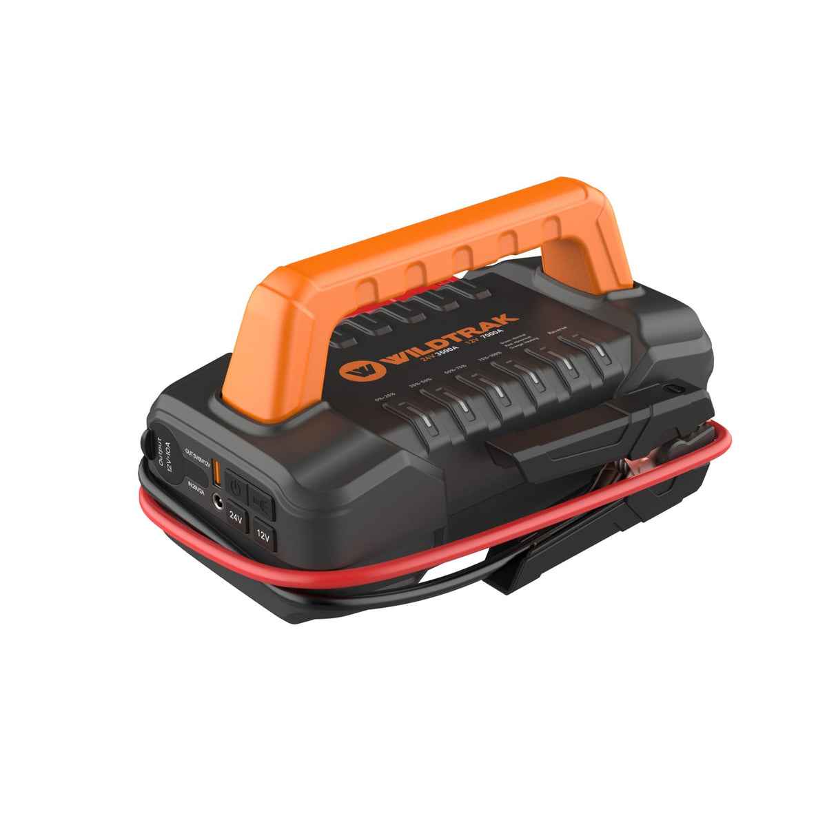 Wildtrak Heavy-Duty 7000A 12/24V Lithium Car, 4WD & Truck Jump Starter - view 5