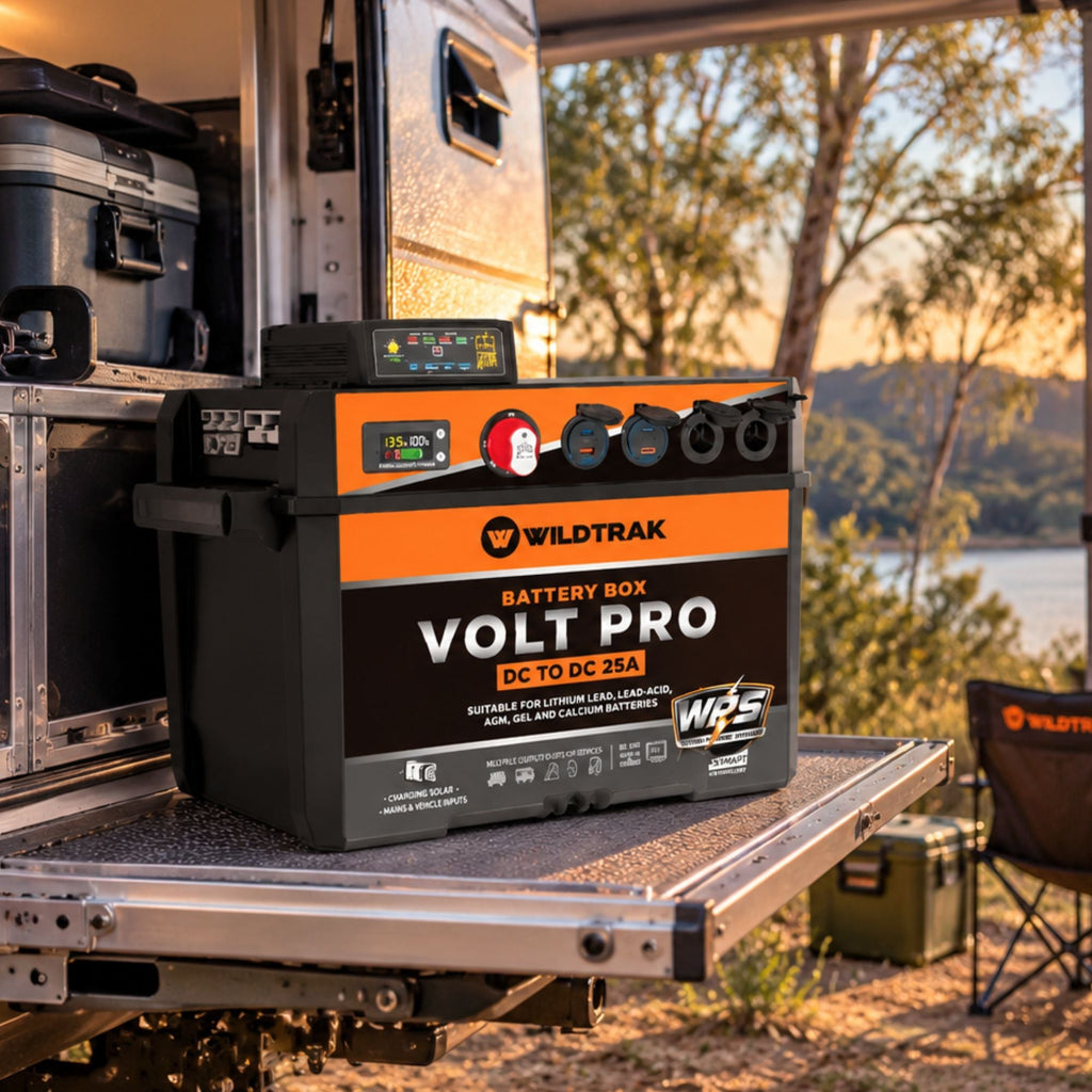 Wildtrak Volt Pro Battery Box with 25A DC/DC Charger