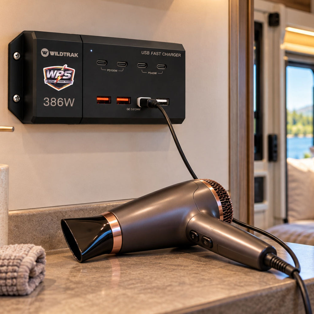 Wildtrak Control Box USB 386W Fast Charging