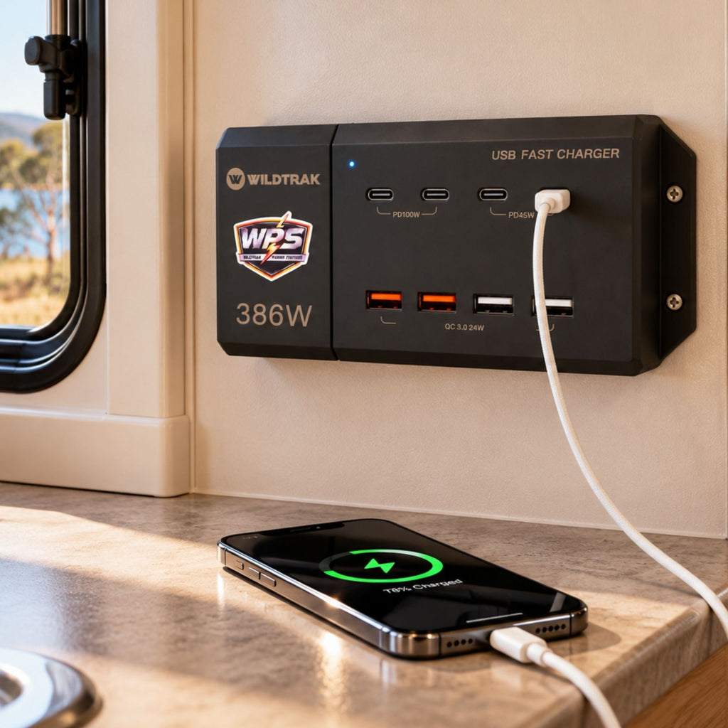 Wildtrak Control Box USB 386W Fast Charging