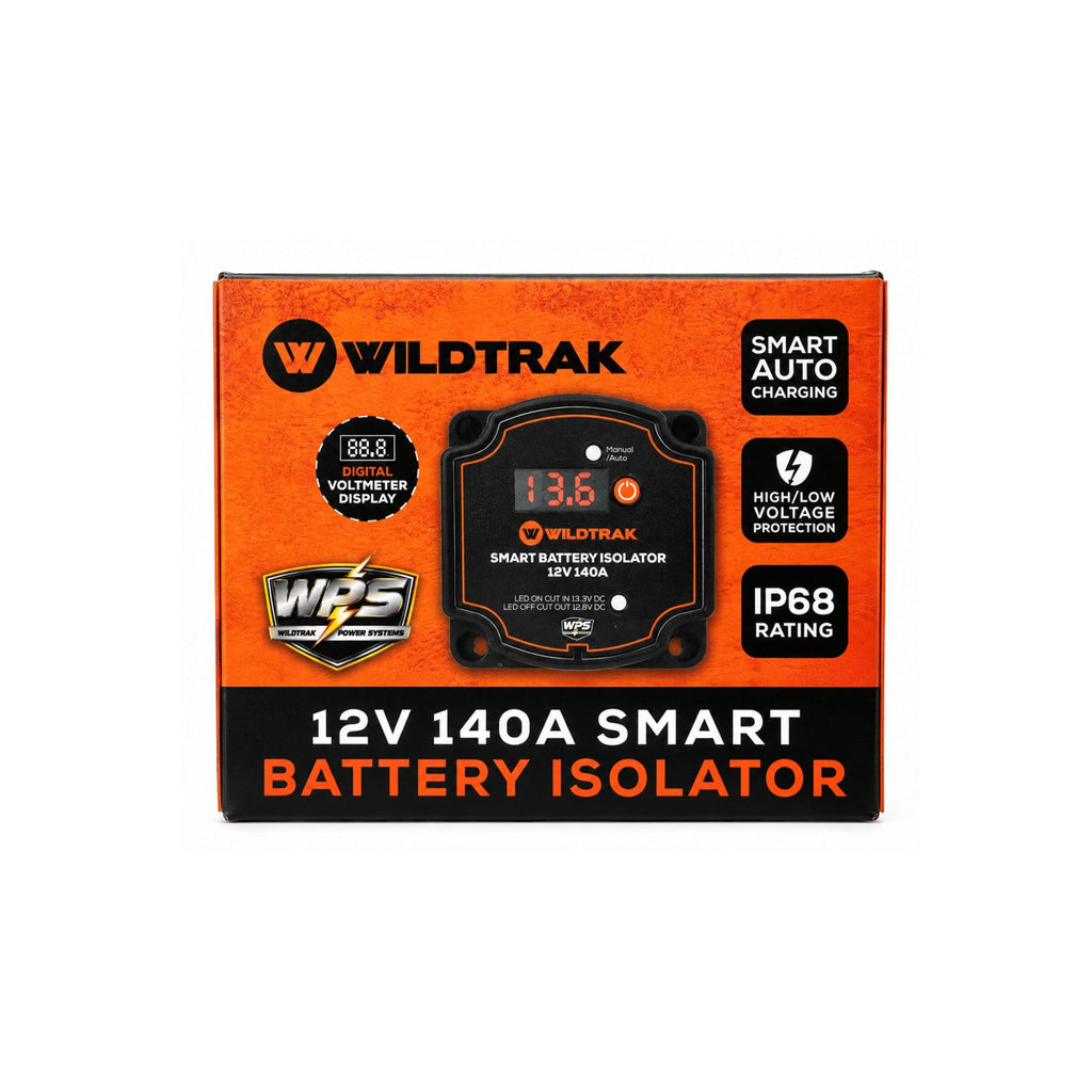 Wildtrak 140A Digital Smart Battery Isolator