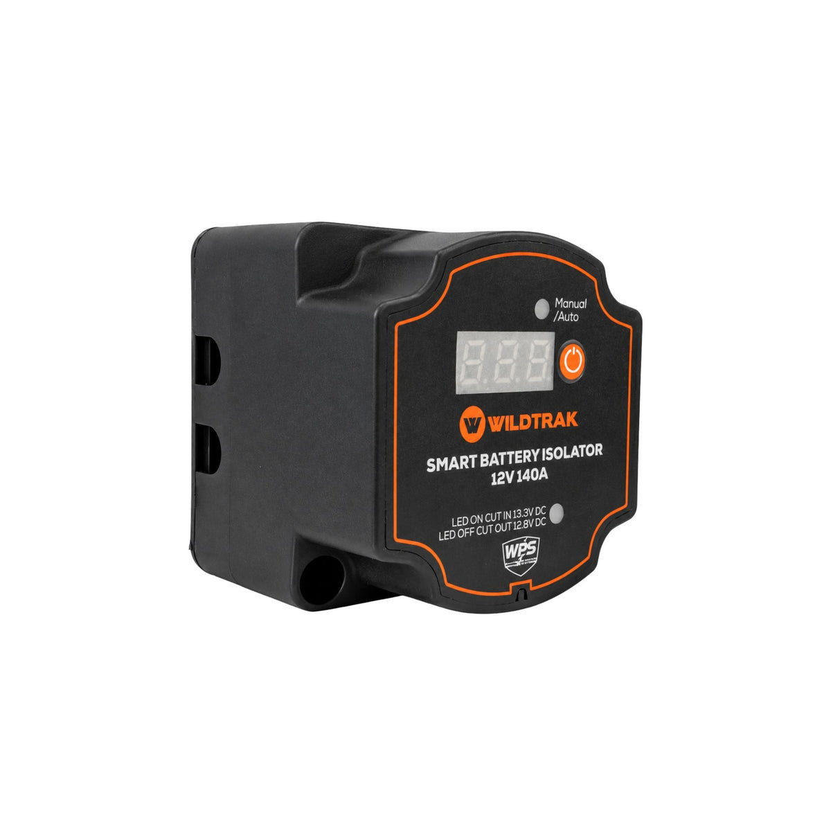 Wildtrak 140A Smart Battery Isolator with Wiring Kit