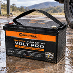 Wildtrak 12V Lithium Battery Volt Pro 120Ah LiFePO4
