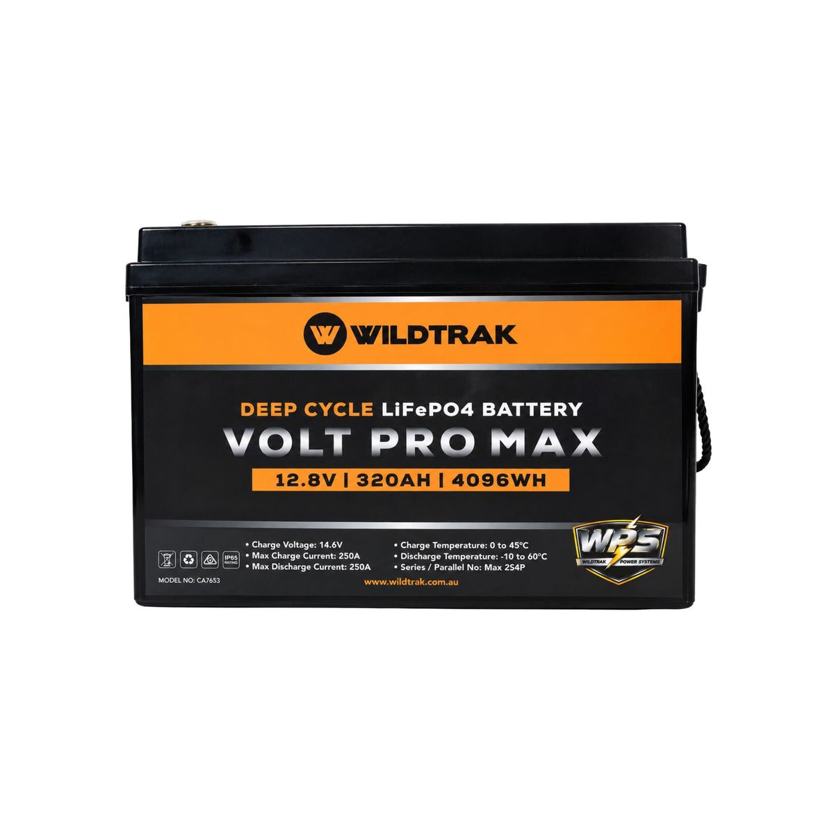 Wildtrak 12V Lithium Battery Volt Pro Max 320Ah