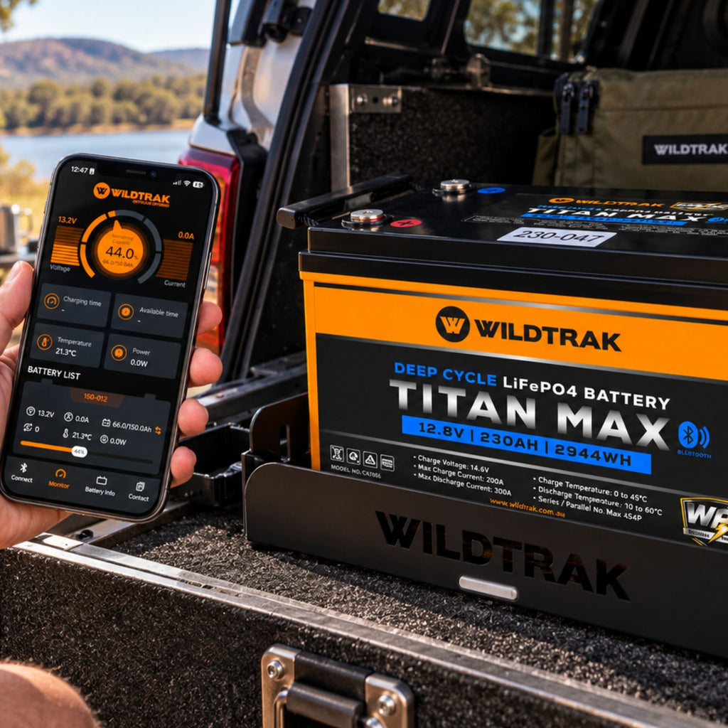Wildtrak 12V Lithium Battery Titan Max 230AH LiFePO4