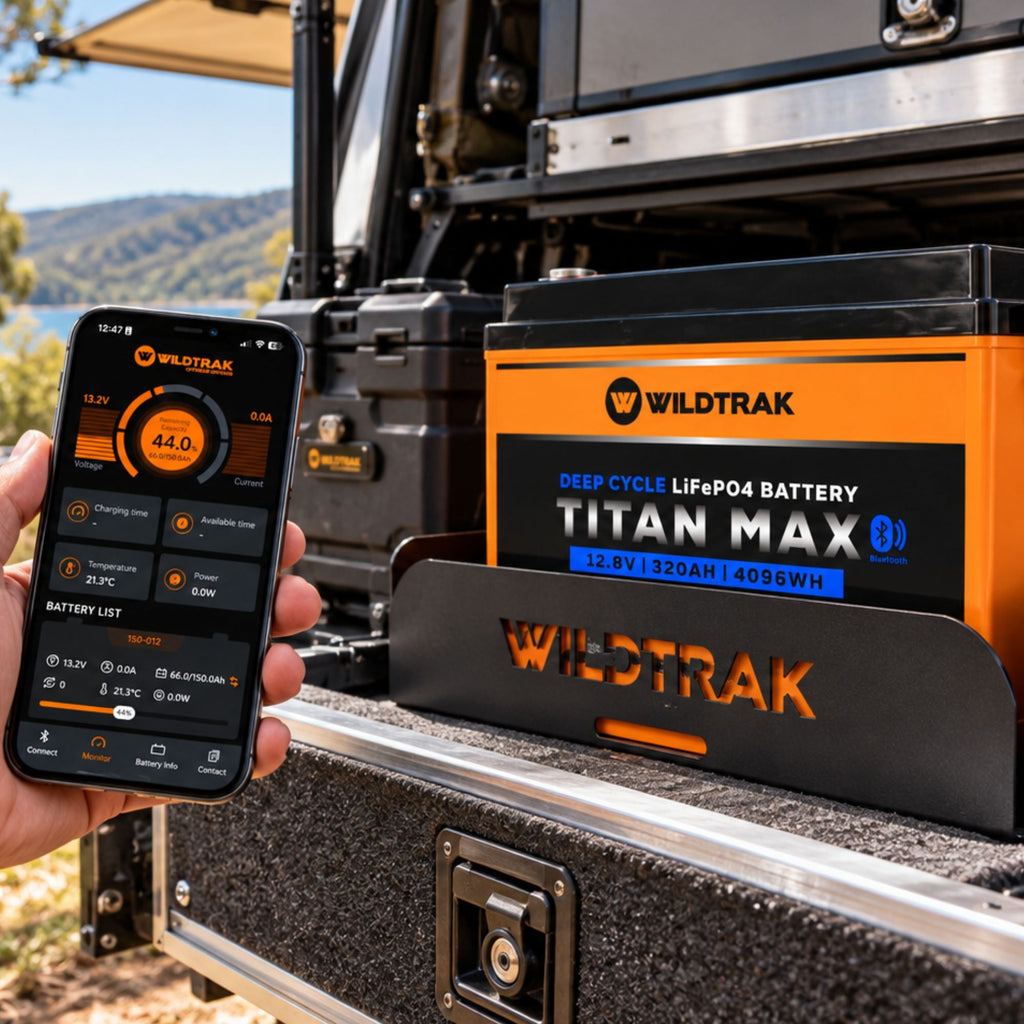 Wildtrak 12V Lithium Battery Titan Max 320AH LiFePO4