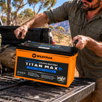 Wildtrak 12V Lithium Battery Titan Max 320AH LiFePO4