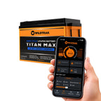 Wildtrak 12V Lithium Battery Titan Max 320AH LiFePO4
