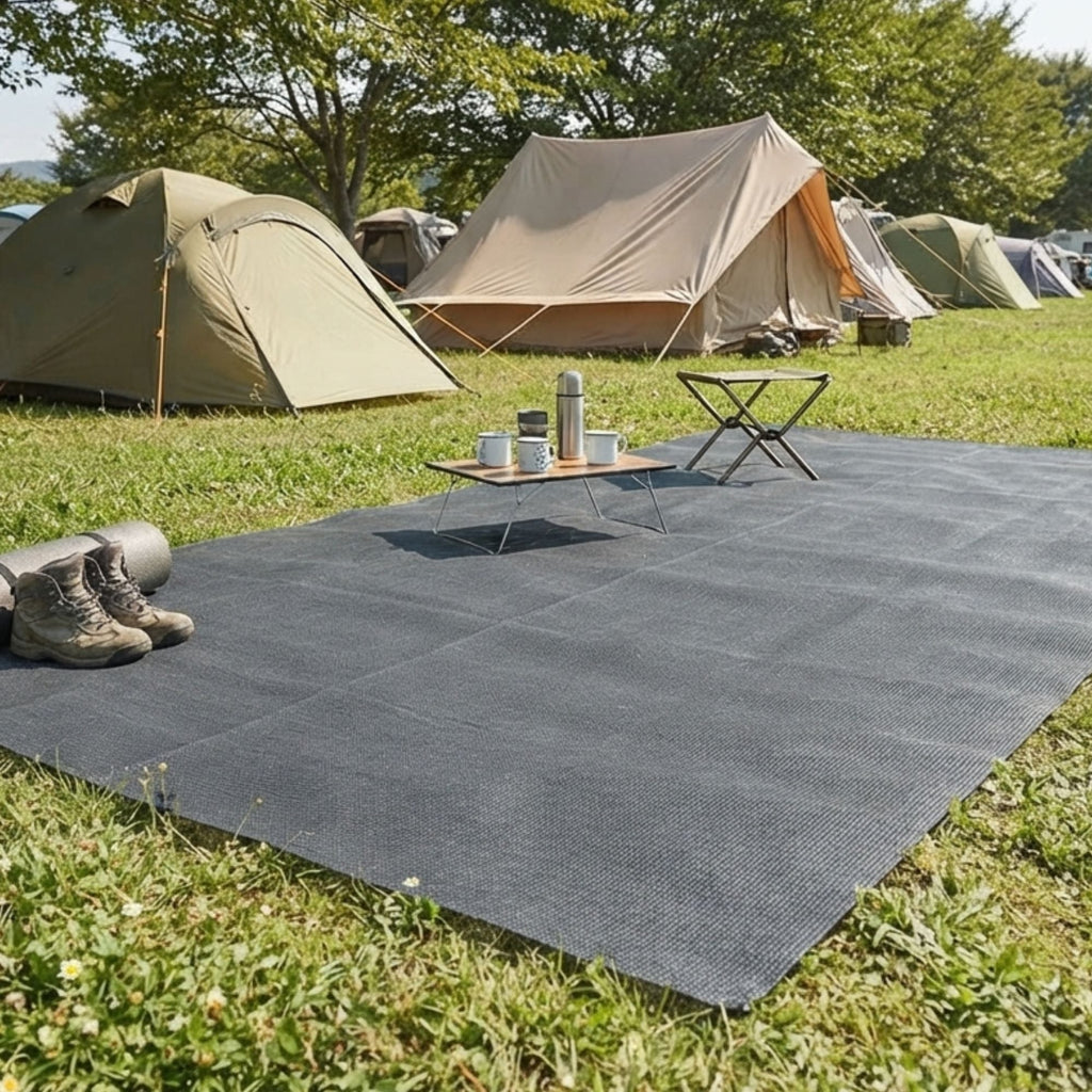 Wildtrak Annex Camping Floor Matting 2.5x6M, 450GSM Sand Filtering Mesh - view 4