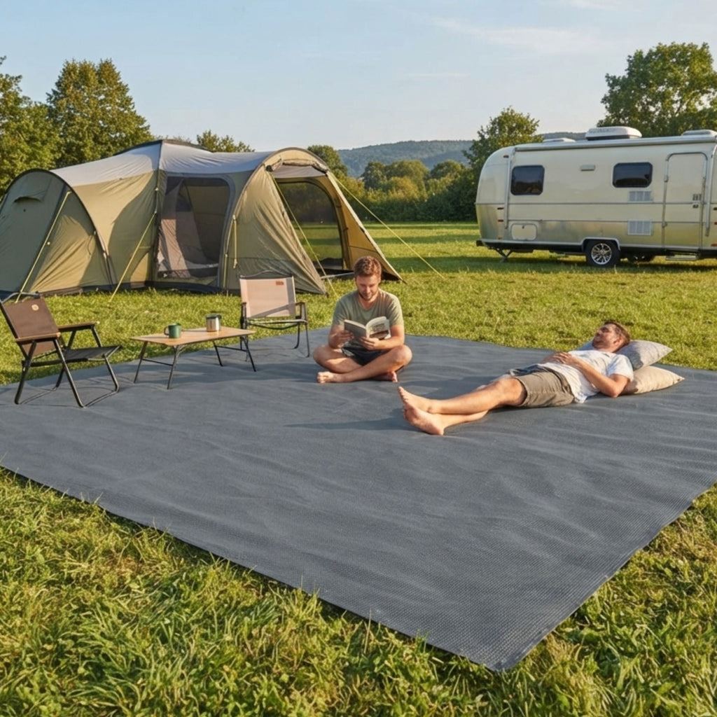 Wildtrak Annex Camping Floor Matting 2.5x6M, 450GSM Sand Filtering Mesh - view 5