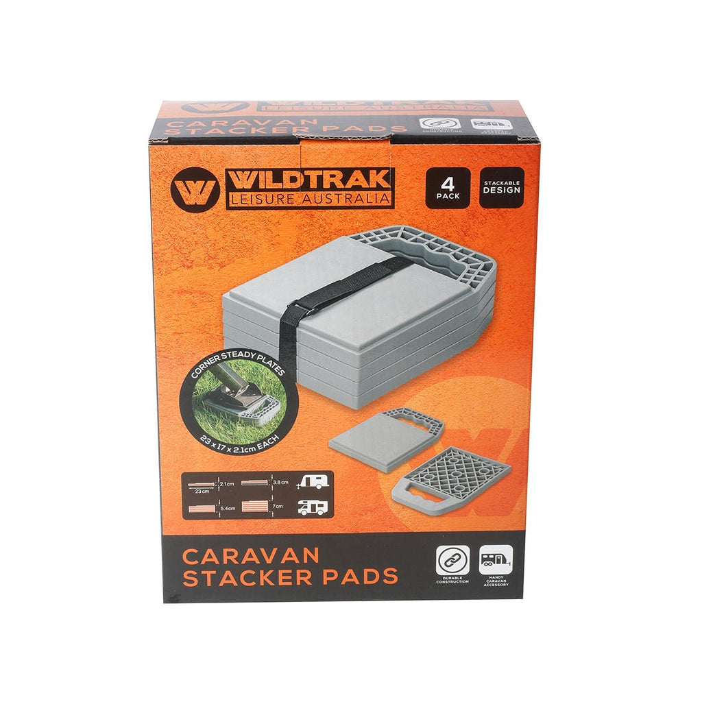 Wildtrak 4pk Caravan Stacker Pads 22.5x16.5x2cm - view 10