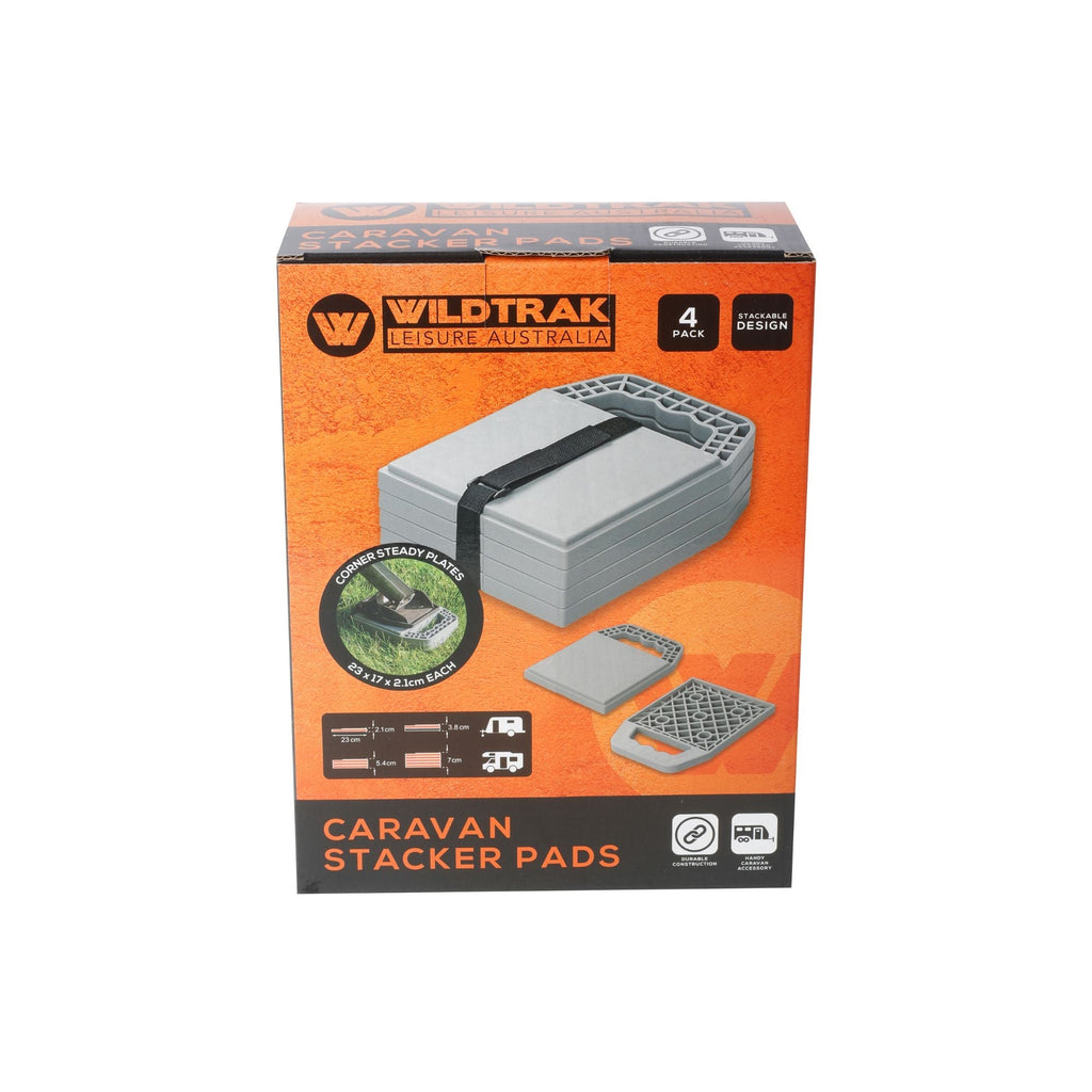 Wildtrak 4pk Caravan Stacker Pads 22.5x16.5x2cm - view 7