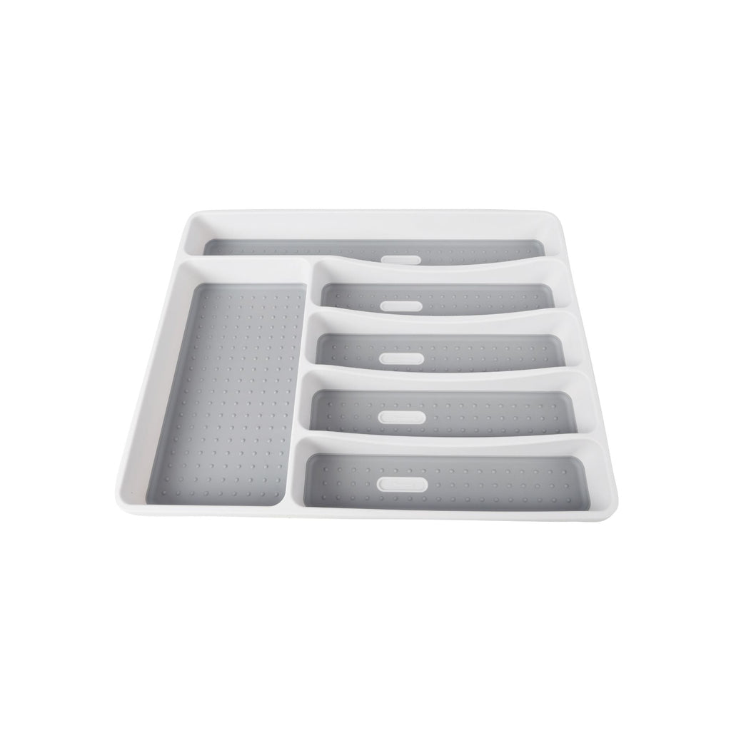 Wildtrak Non-Slip Utensil Storage Tray 40x33x5cm, 6 Compartment