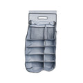 Wildtrak 12 Compartment Camping Hanging Organiser with Zipped Flap 80x40cm