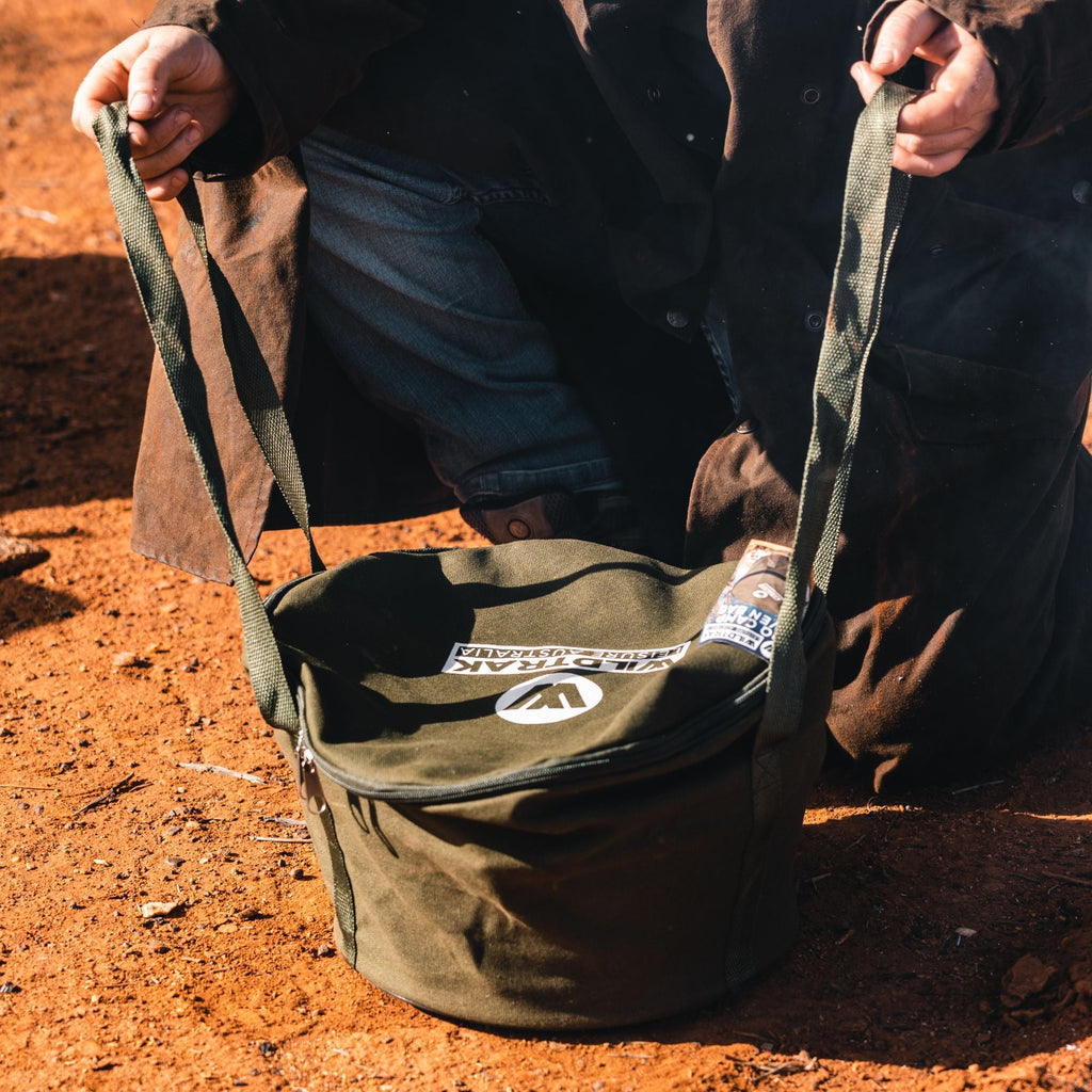 Wildtrak 2 Quart Canvas Camp Oven Bag with Carry Handles - view 2