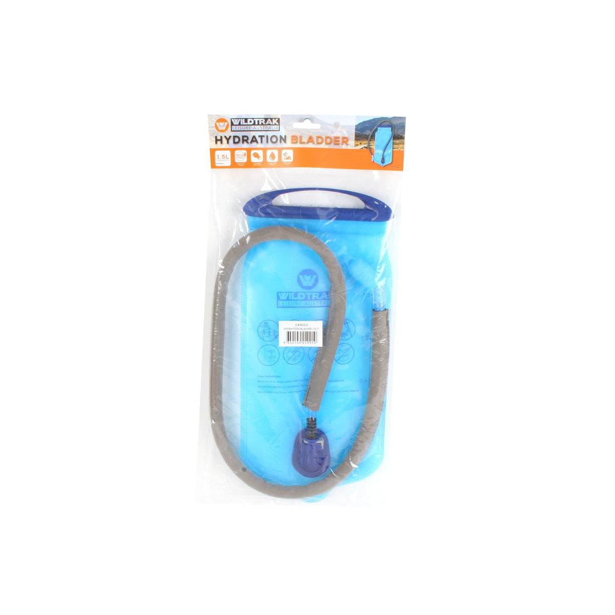 Wildtrak 1.5L Trekker Replacement Hydration Bladder with Suction Hose - view 6
