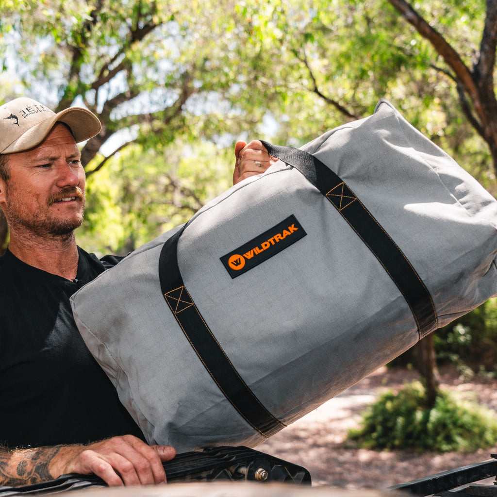 Wildtrak Large Heavy-duty 400GSM Ripstop Canvas Duffle Bag 60x30x30cm - view 2