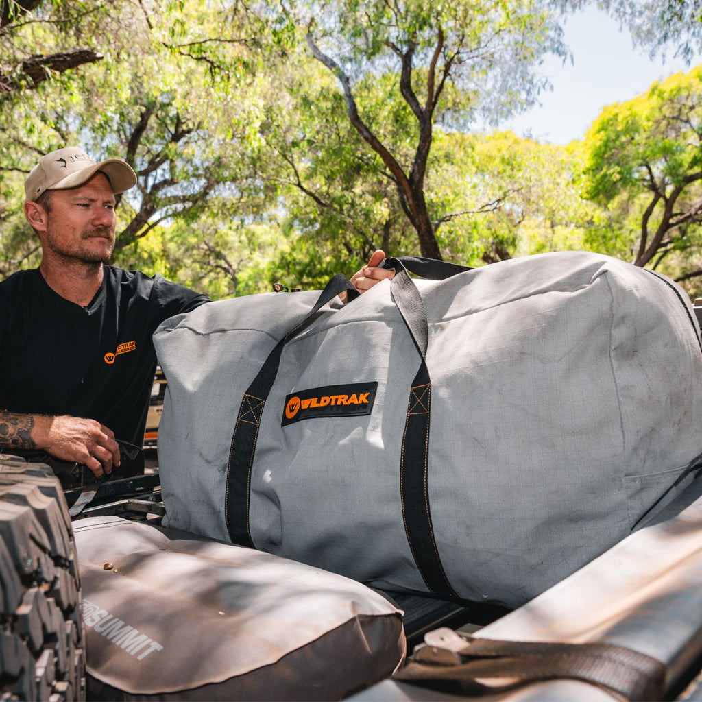 Wildtrak Large Heavy-duty 400GSM Ripstop Canvas Duffle Bag 60x30x30cm - view 3