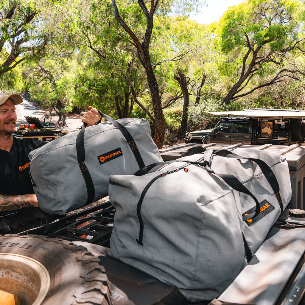 Wildtrak Large Heavy-duty 400GSM Ripstop Canvas Duffle Bag 60x30x30cm - view 4