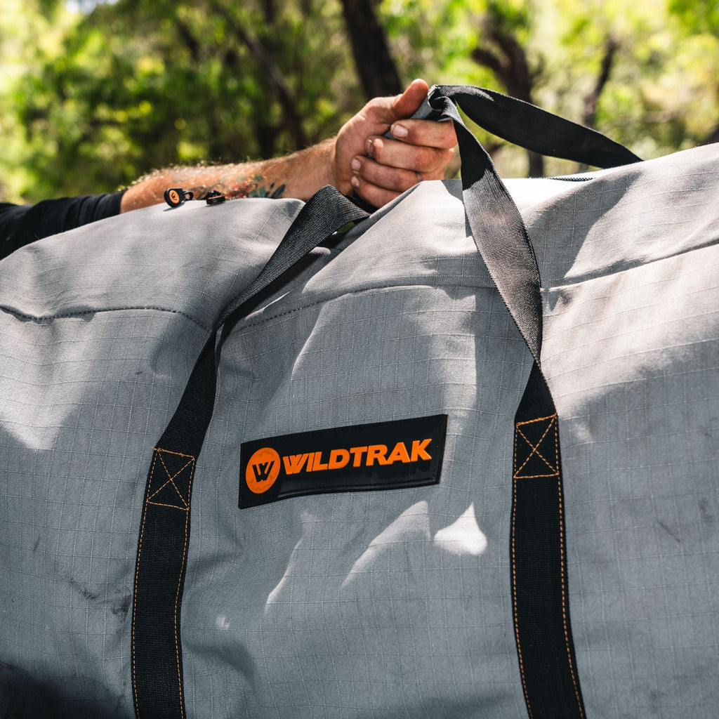 Wildtrak Large Heavy-duty 400GSM Ripstop Canvas Duffle Bag 60x30x30cm - view 6