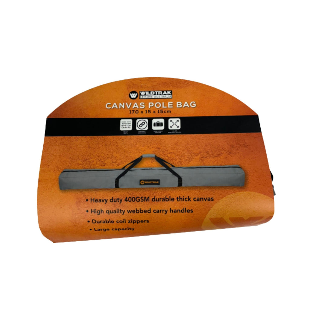 Wildtrak Large Heavy-duty 400GSM Ripstop Canvas Pole Bag 170x15x15cm - view 3