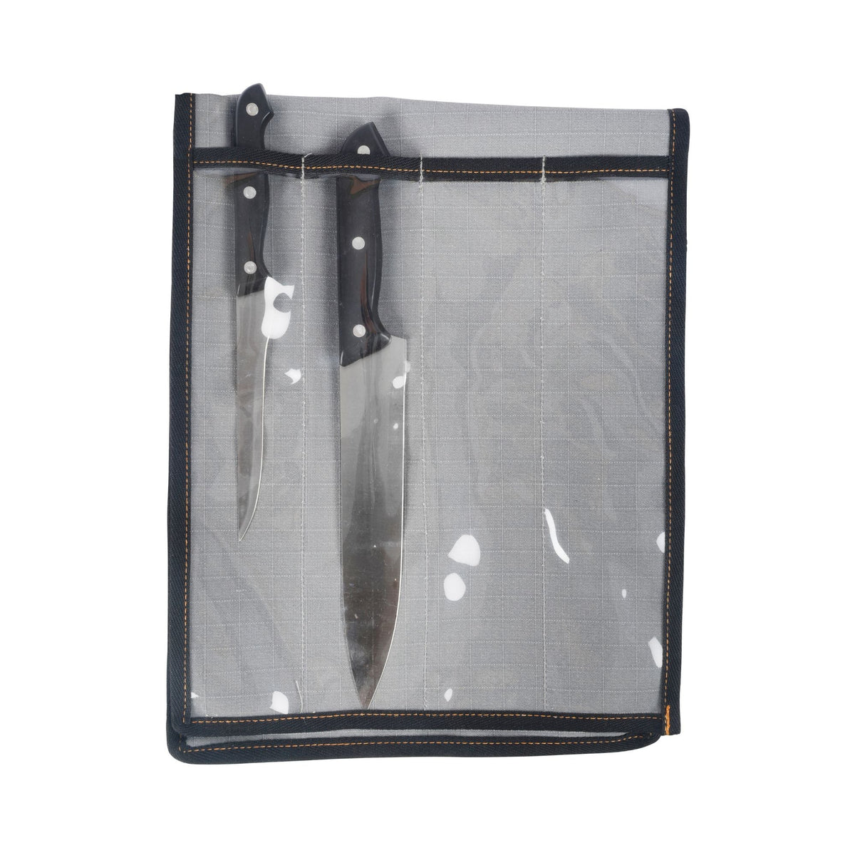Wildtrak 4 Compartment 400gsm Ripstop Canvas Knife Wrap 45x28cm - view 8