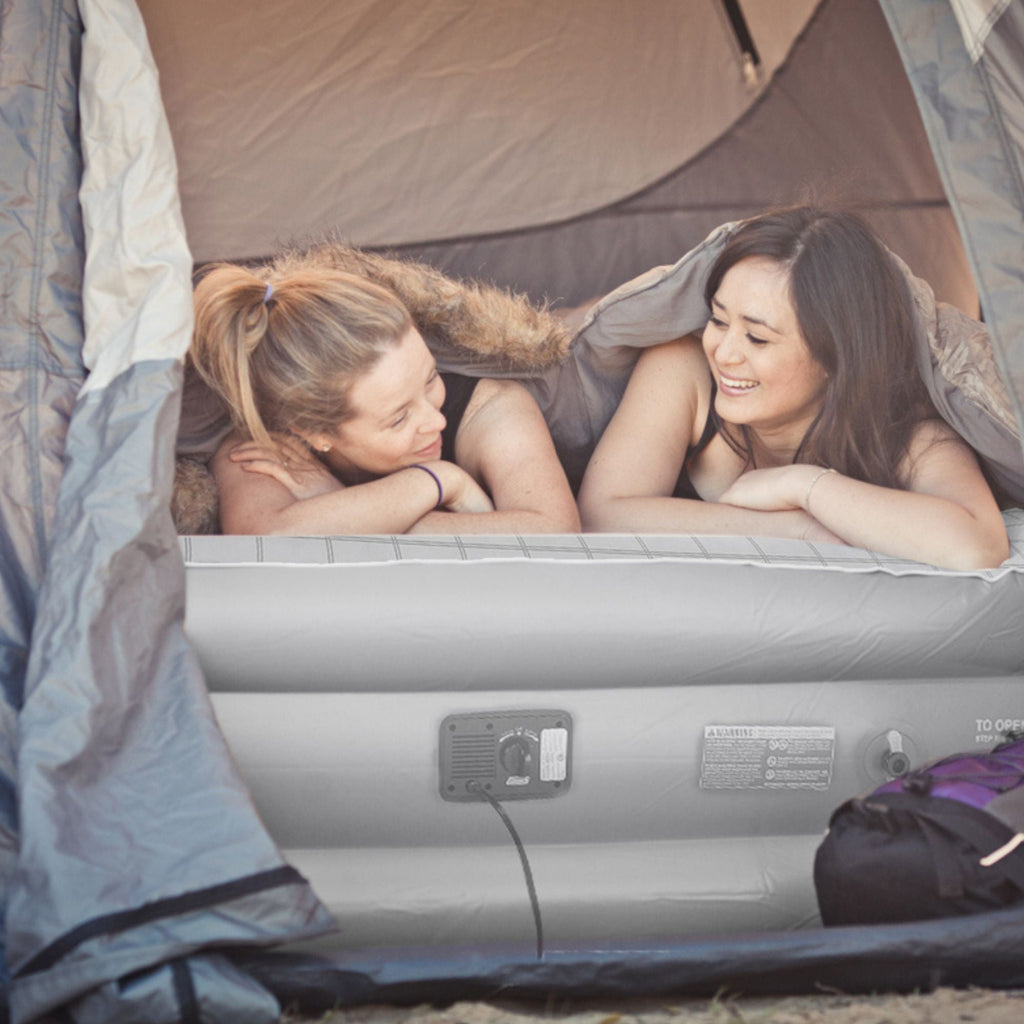 Coleman Queen Double Height Quickbed Air Mattress with Built-in Pump 198 x 152 x 45cm - view 2