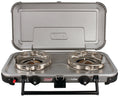 Coleman HyperFlame FyreKnight 2 Burner Stove, Fast Boiling, Instastart™, 24000 BTUs