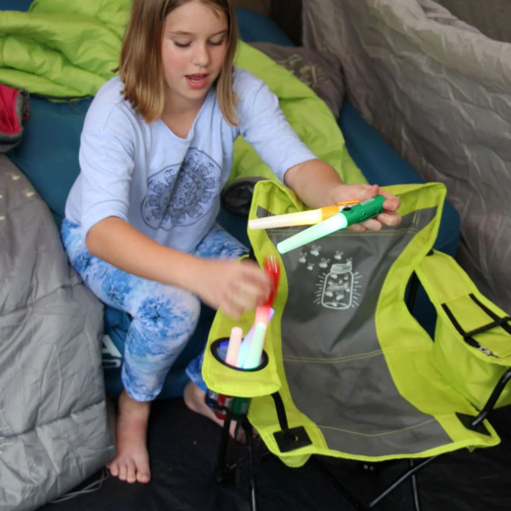 Coleman FryFly Illumi-bug Quad Kids Chair, Glow in the dark - Green - view 2