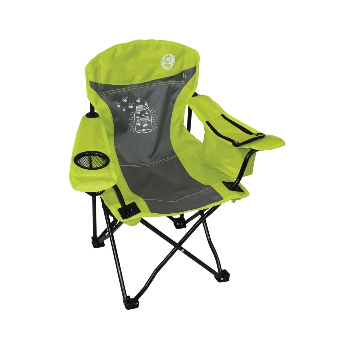Coleman FryFly Illumi-bug Quad Kids Chair, Glow in the dark - Green - view 6