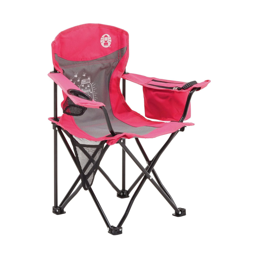 Coleman FryFly Illumi-bug Quad Kids Chair, Glow in the dark - Pink