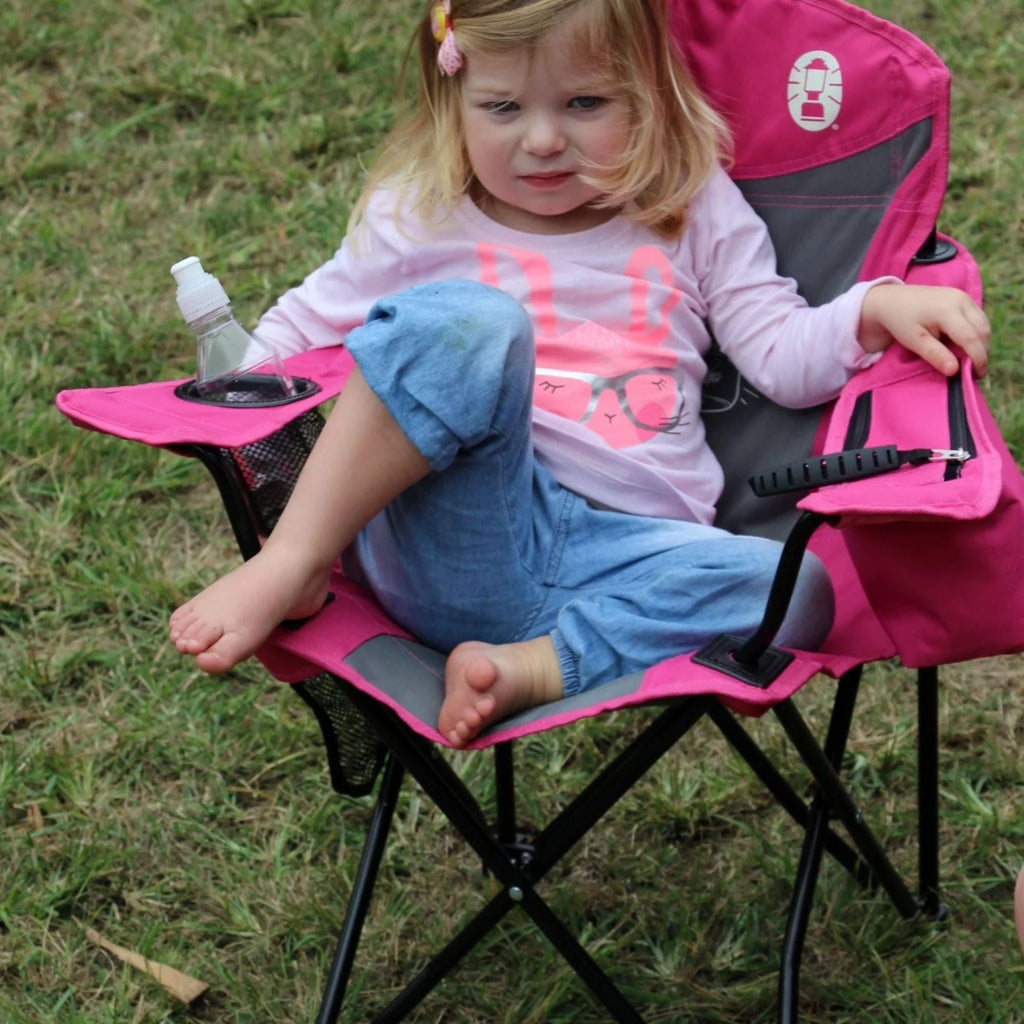 Coleman FryFly Illumi-bug Quad Kids Chair, Glow in the dark - Pink - view 2