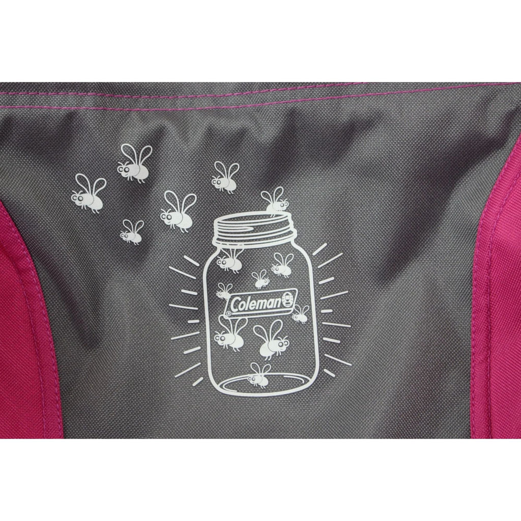 Coleman FryFly Illumi-bug Quad Kids Chair, Glow in the dark - Pink - view 5