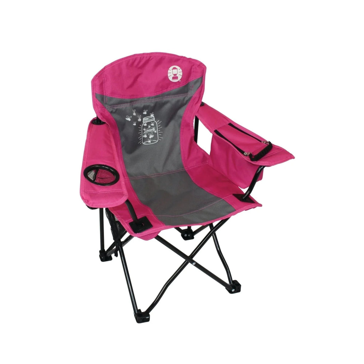 Coleman FryFly Illumi-bug Quad Kids Chair, Glow in the dark - Pink - view 7
