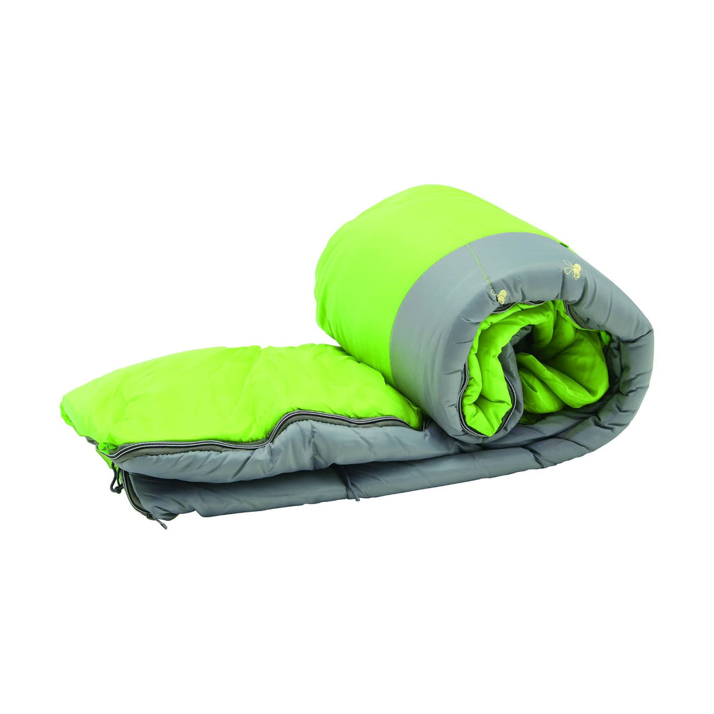 Coleman 7°C Sleeping Bag Kids FryeFly Illumi-bug Green, Glow in the Dark - view 5
