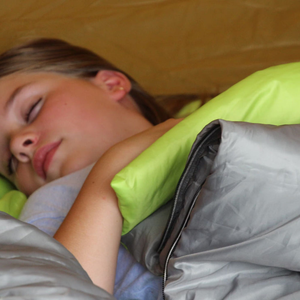 Coleman 7°C Sleeping Bag Kids FryeFly Illumi-bug Green, Glow in the Dark - view 7