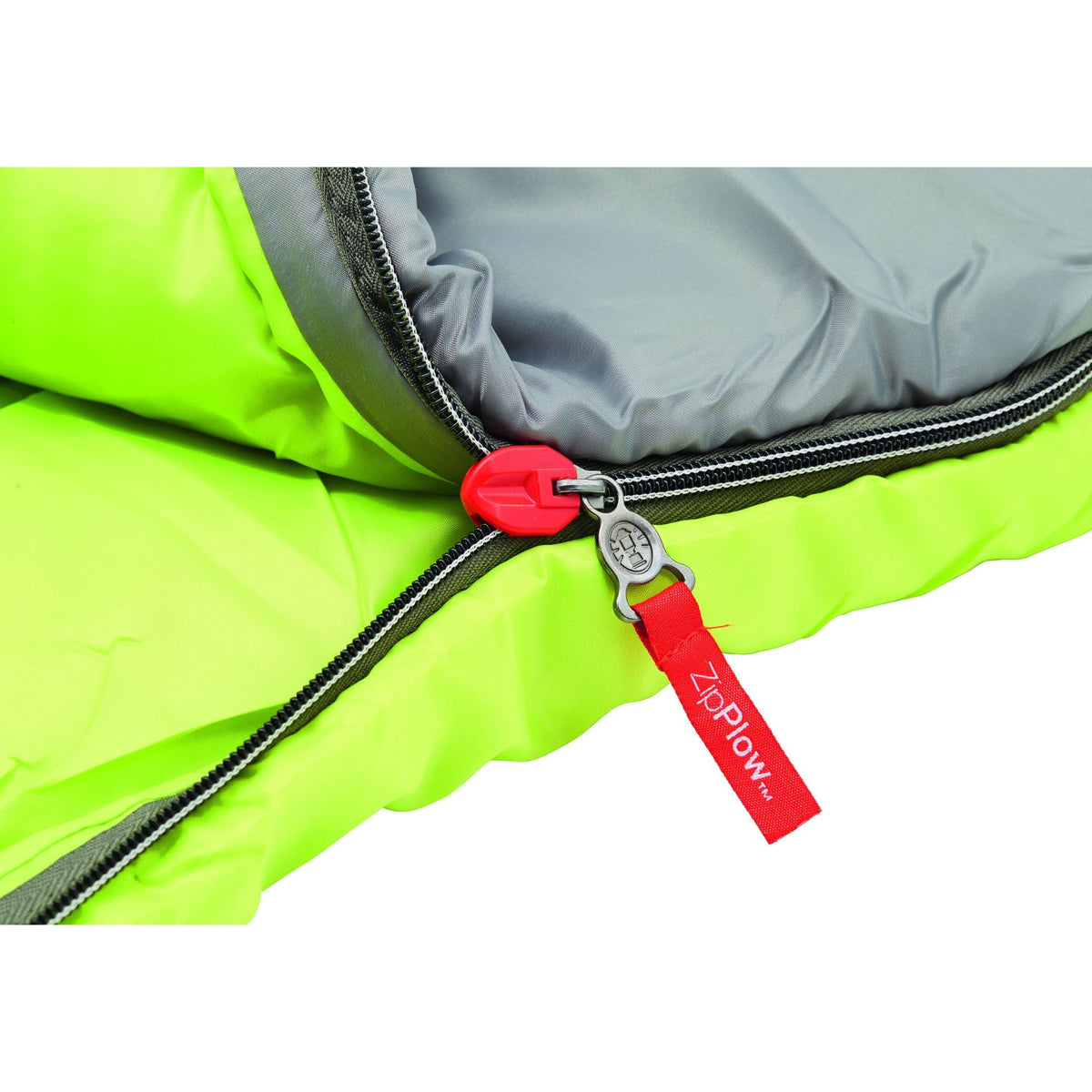 Coleman 7°C Sleeping Bag Kids FryeFly Illumi-bug Green, Glow in the Dark - view 8