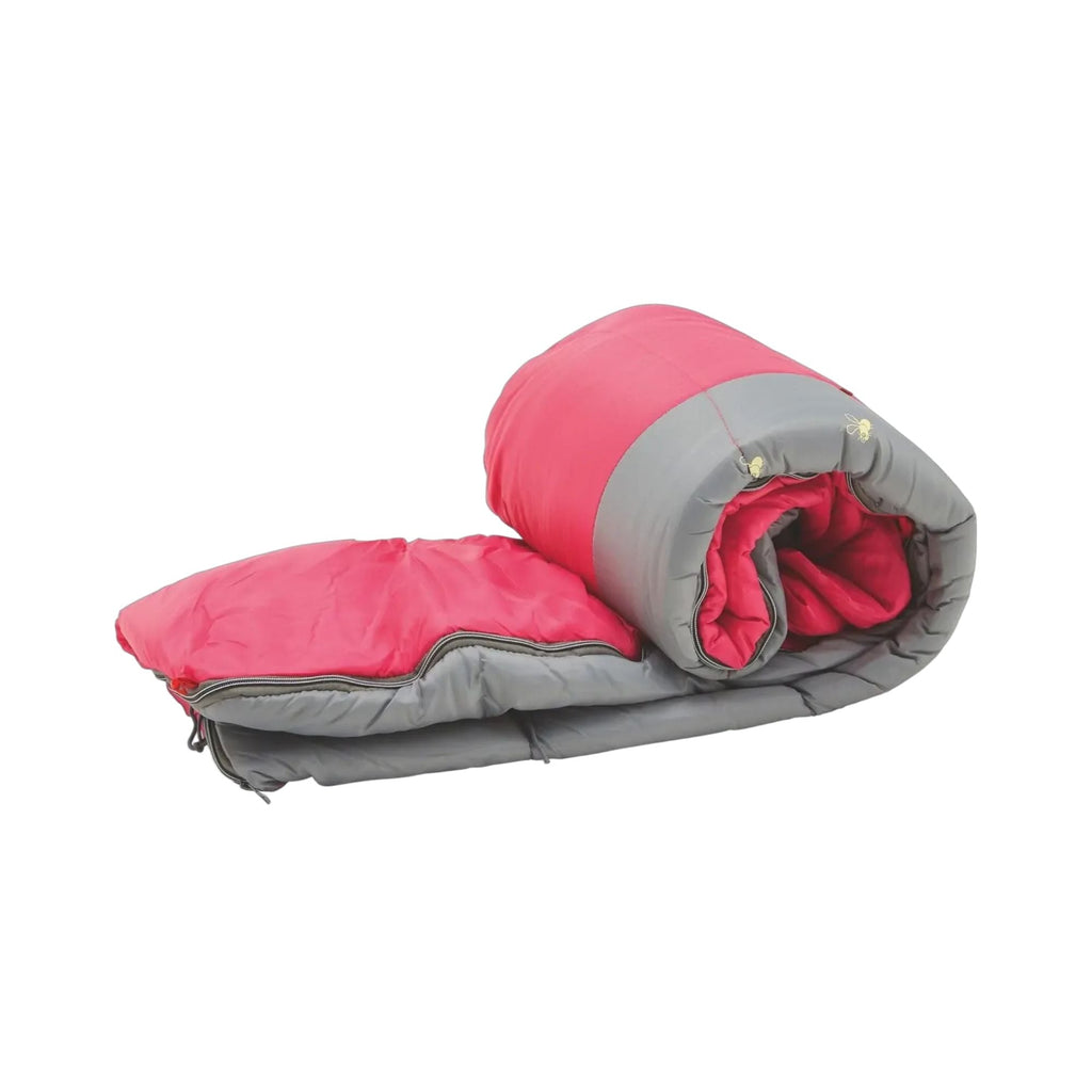 Coleman 7°C Sleeping Bag Kids FryeFly Illumi-bug Pink, Glow in the Dark - view 6