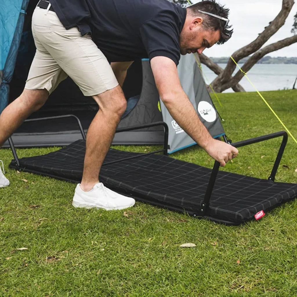 Coleman Big Sky Compact Foldable Stretcher Bed, Comfortsmart Coil Suspension 175x63x38cm - view 6