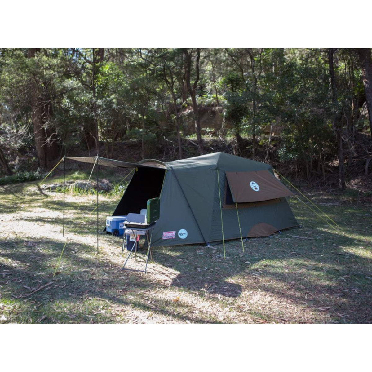 Coleman 6P Northstar Series Instant Up Tent, Darkroom, Weathertec - view 5