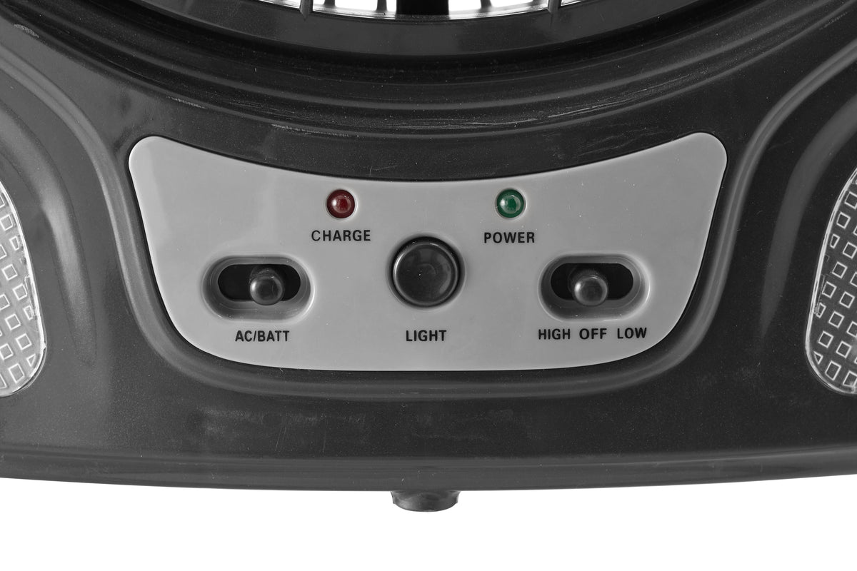 Coleman 240V Rechargeable Lithium Ion Fan with LED Lights 8”/20cm - view 10
