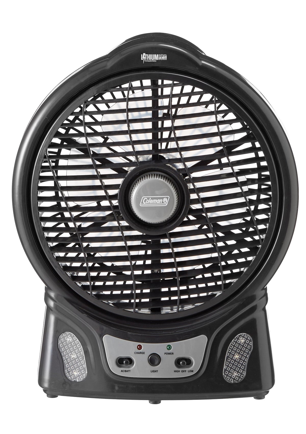 Coleman 240V Rechargeable Lithium Ion Fan with LED Lights 8”/20cm - view 7